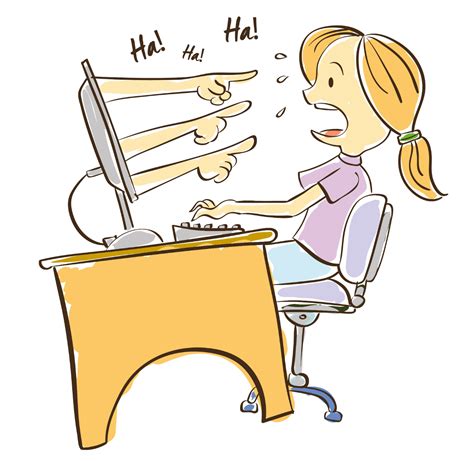 cyber bullying cartoons|cyberbullying images clip art.